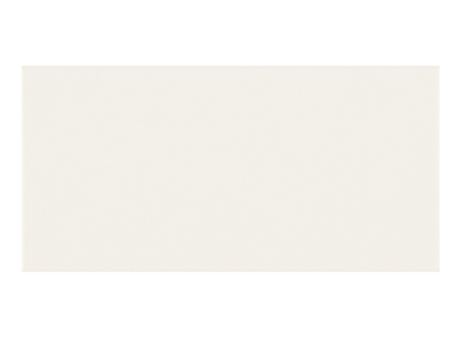 Rectangular white tile on a white background