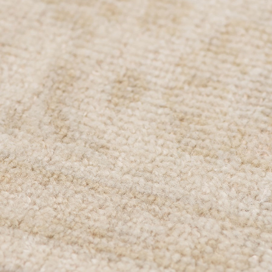 Close-up of beige carpet texture