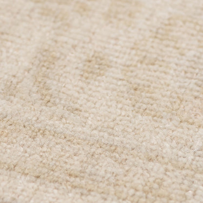 Close-up of beige carpet texture