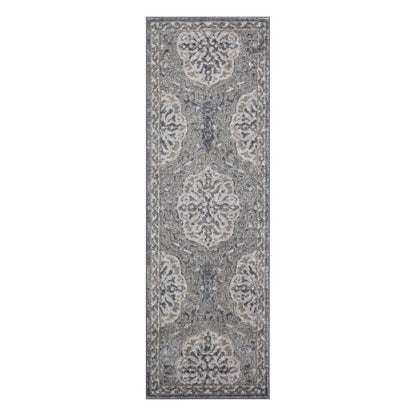 Decorative rug with a pattern on a white background