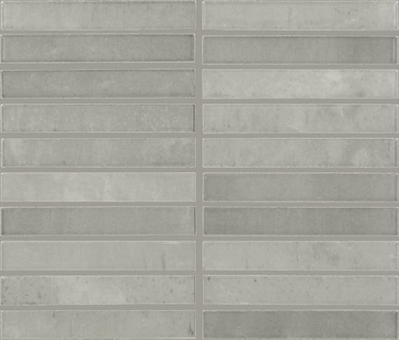Pattern of gray rectangular tiles