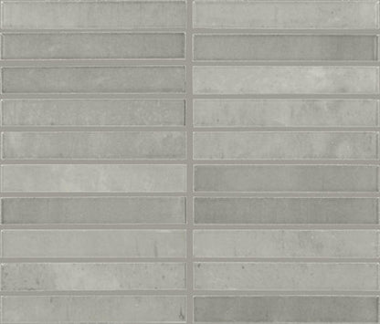 Pattern of gray rectangular tiles