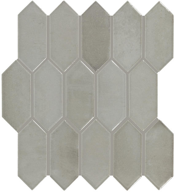 Hexagonal tile pattern on a white background