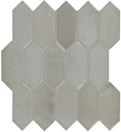 Hexagonal tile pattern on a white background