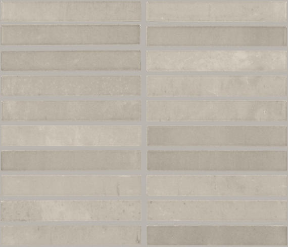 Beige rectangular tiles with a subtle pattern