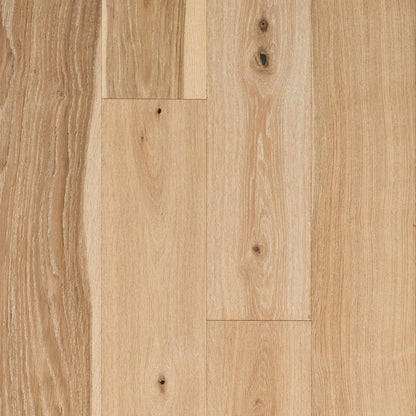 Close-up of light wood flooring with natural grain and texture