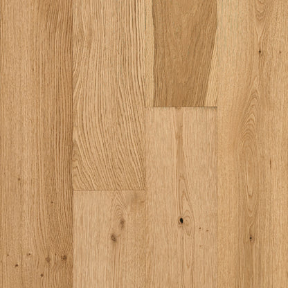 Close-up of a wooden floor with a natural finish
