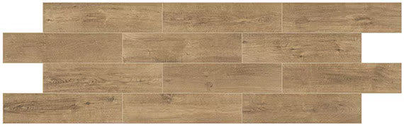 Wooden flooring tiles with a natural brown finish on a white background