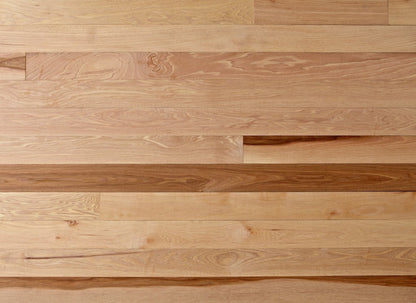 Close-up of a wooden floor with visible grain and texture