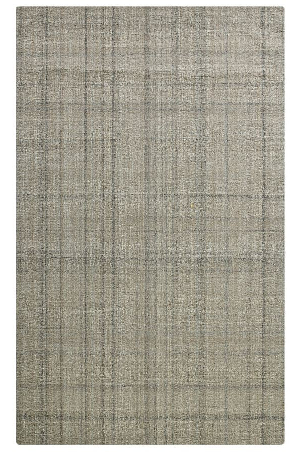 Textured gray rug on a white background