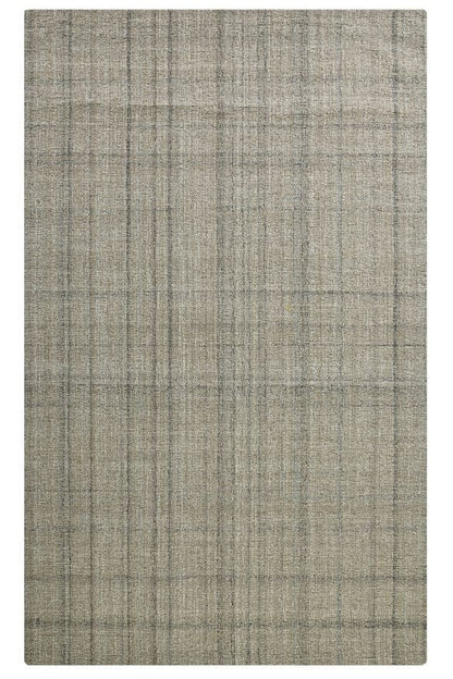 Textured gray rug on a white background