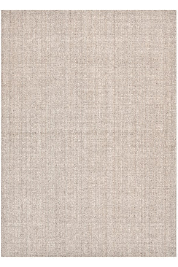 Beige textured rug on a white background
