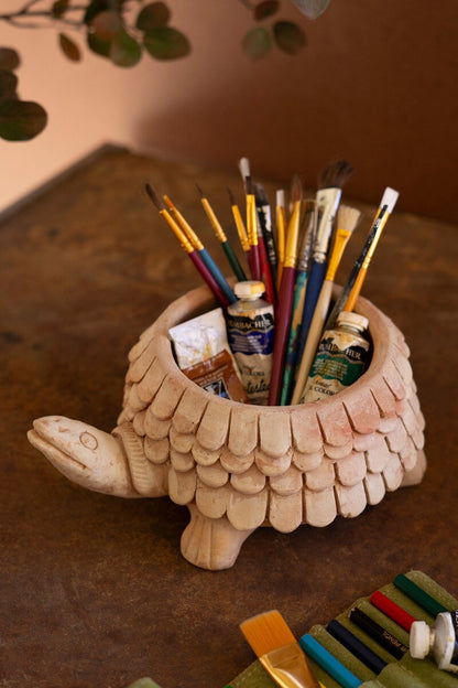 Terracotta Turtle Planter