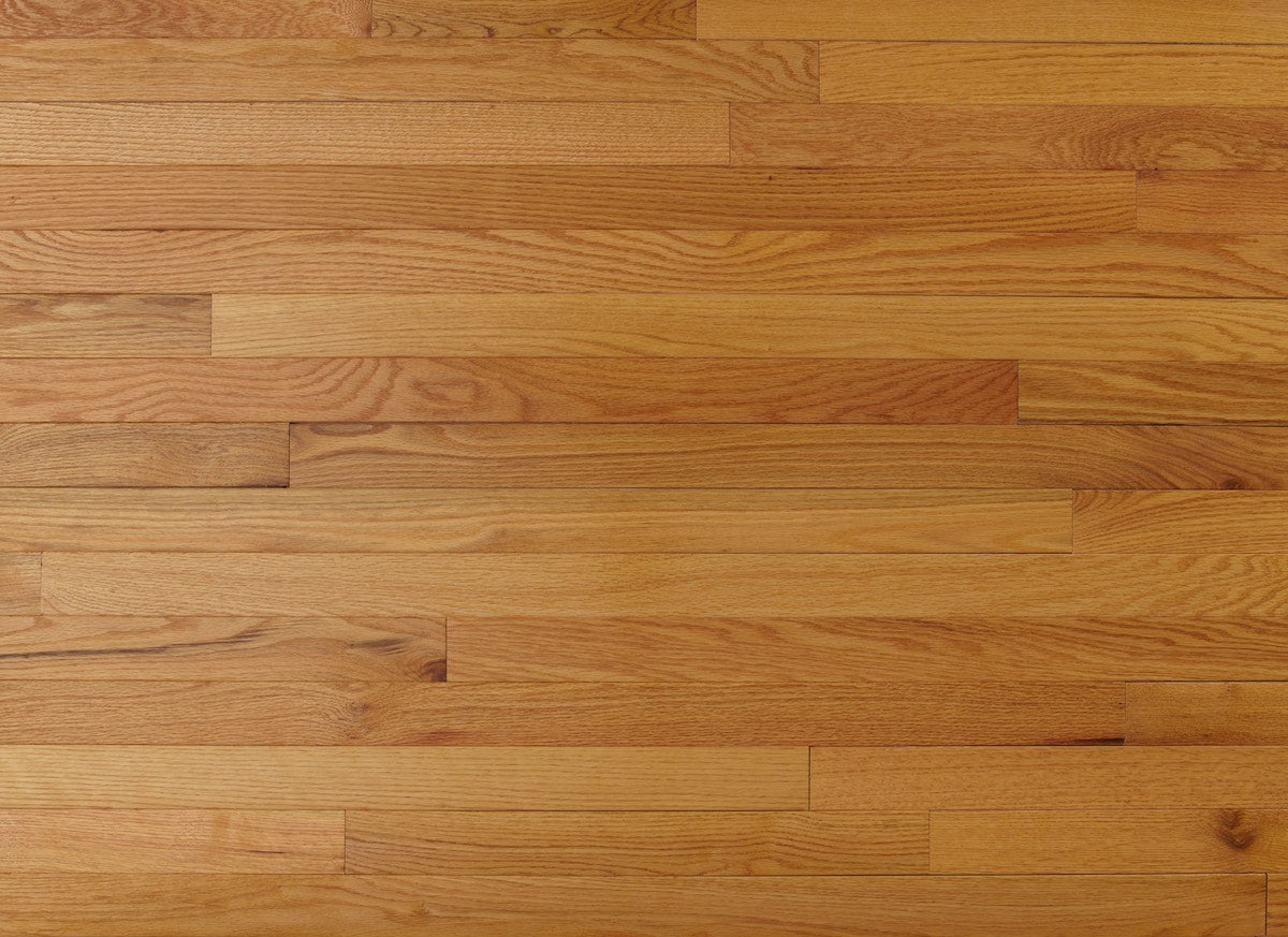 Close-up of a wooden floor with visible grain and texture