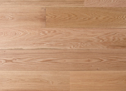 Close-up of wooden flooring with a natural finish