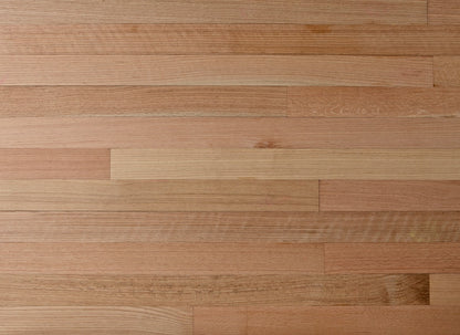 Close-up of wooden flooring with a natural finish