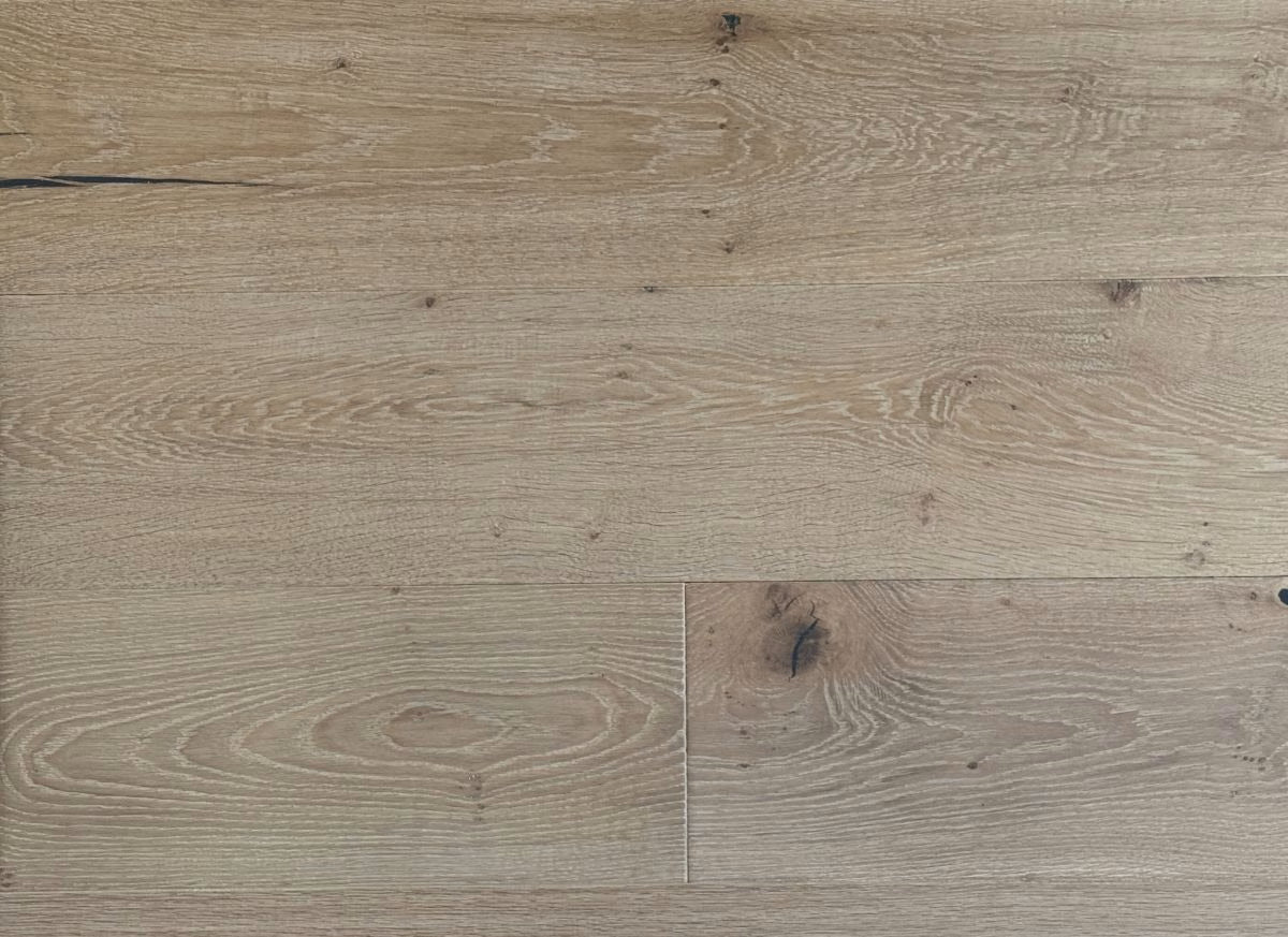 Close-up of wooden flooring with a natural finish
