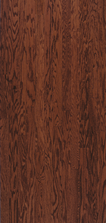 Close-up of a wooden surface with a rich brown color and visible grain pattern.