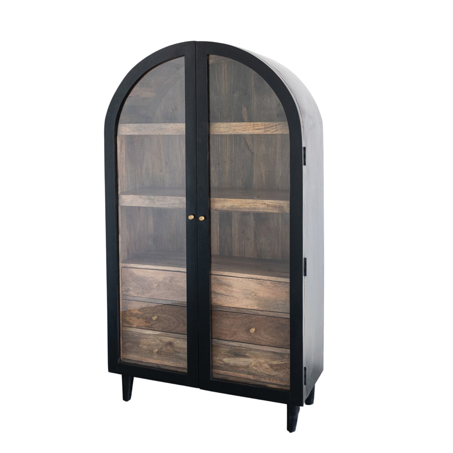 Mango Wood Arched Cabinet