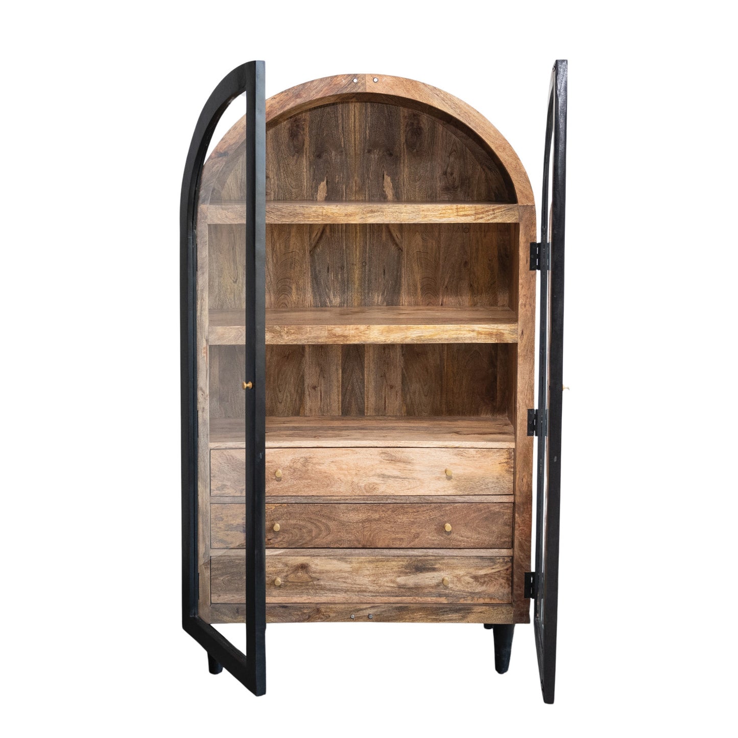 Mango Wood Arched Cabinet