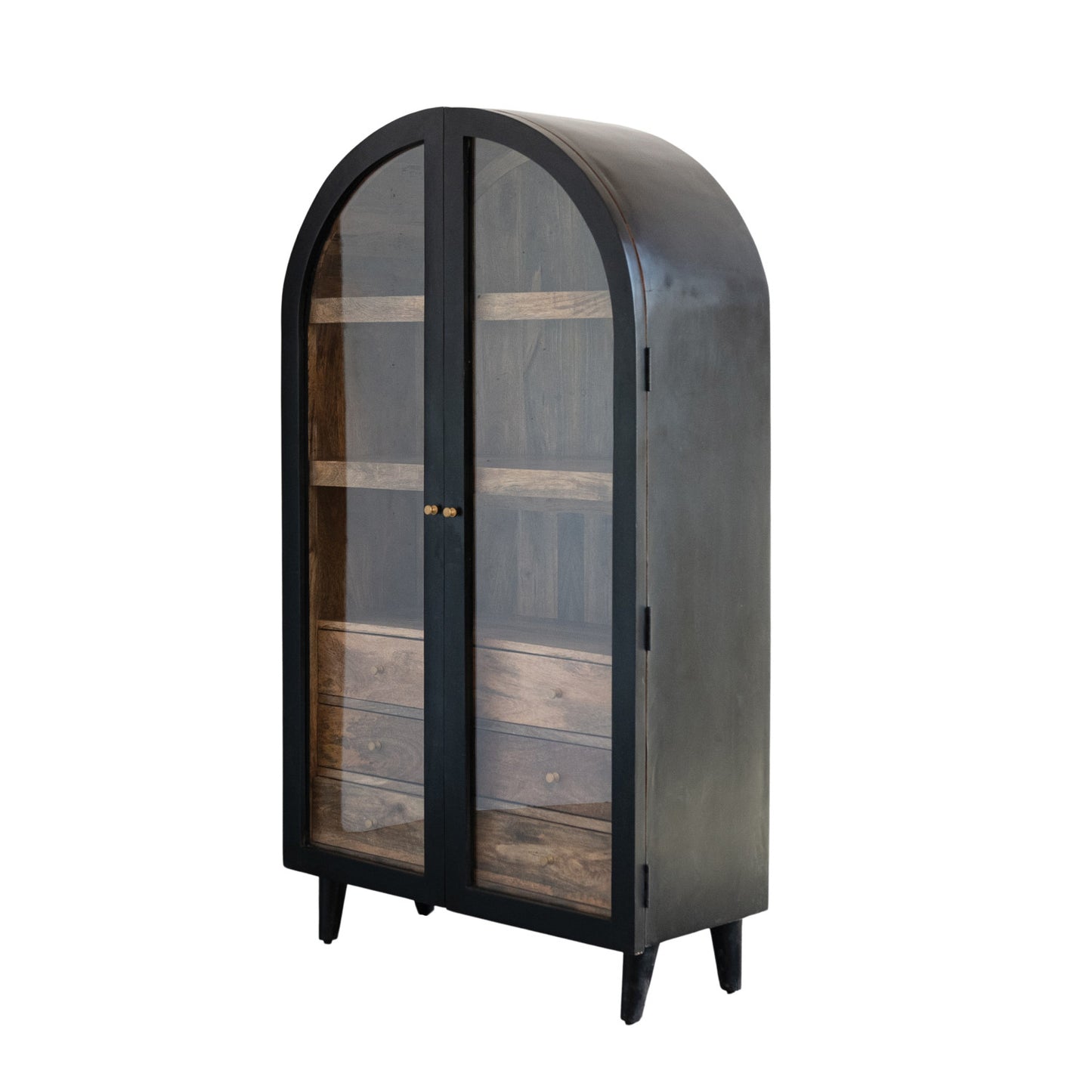 Mango Wood Arched Cabinet