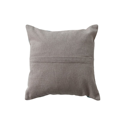 Gray pillow on a white background