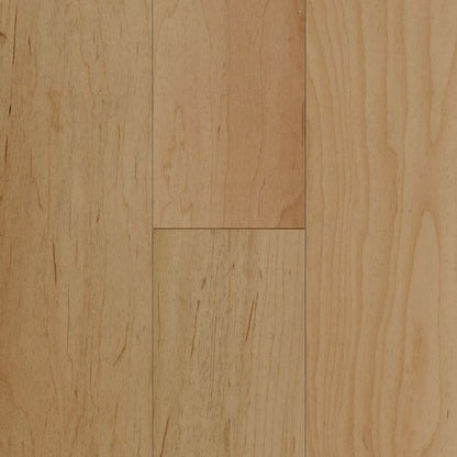 Close-up of wooden flooring with a clear finish