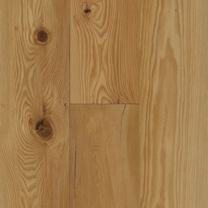 Close-up of wooden flooring with visible grain and texture