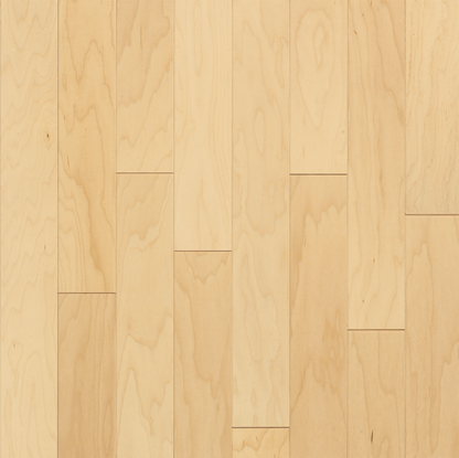 Close-up of a wooden floor with light brown planks