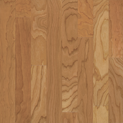 Close-up of wooden flooring with a brown color.