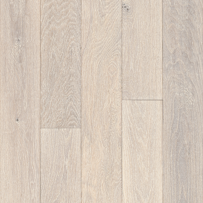 Close-up of light wood flooring with a natural finish